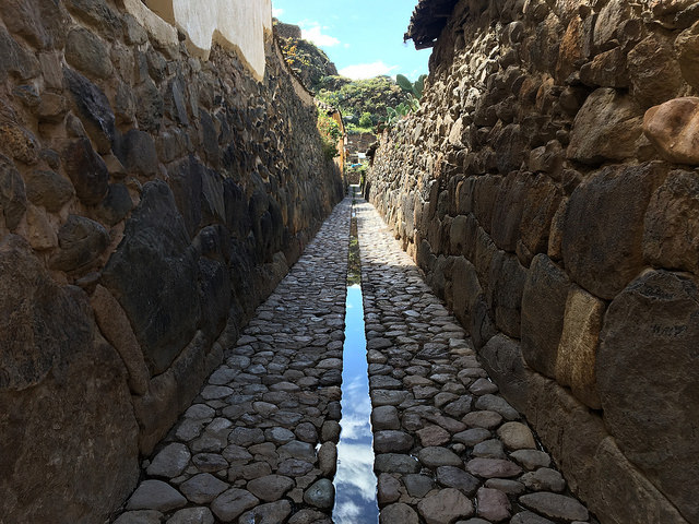 インカの水路